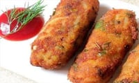 Yummy and Tasty Spaghetti rolls recipe